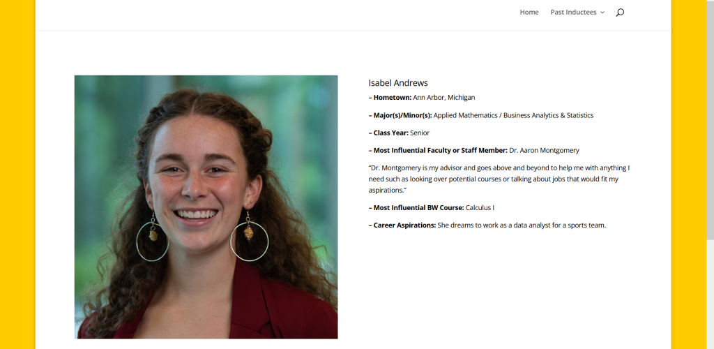 A screenshot of a post on the Dayton C Miller website.